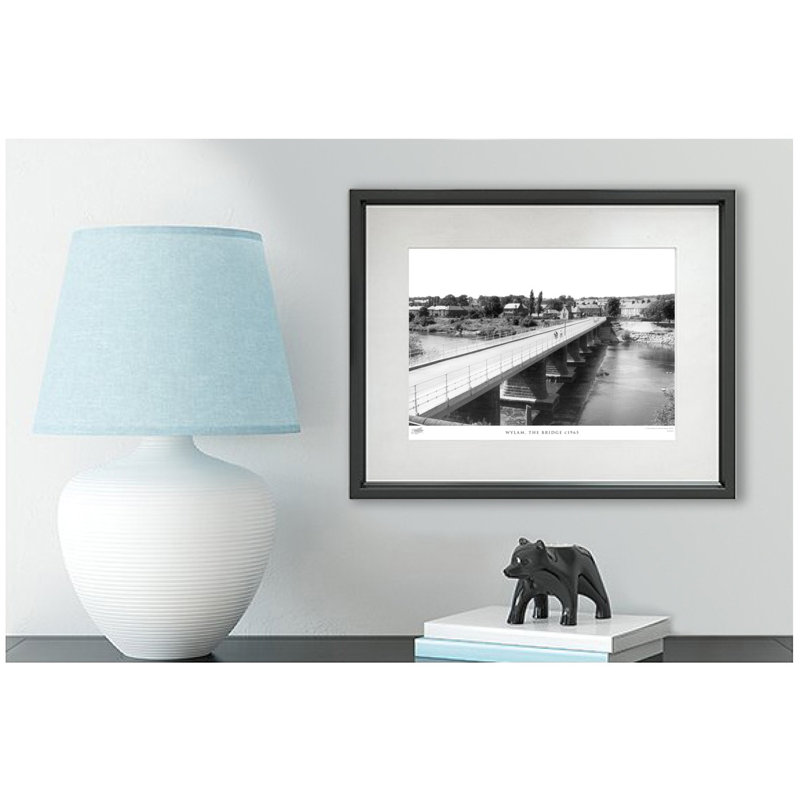 Wylam, The Bridge C1965 - Single Picture Frame Print, 60cm H x 80cm W x 2.3cm D