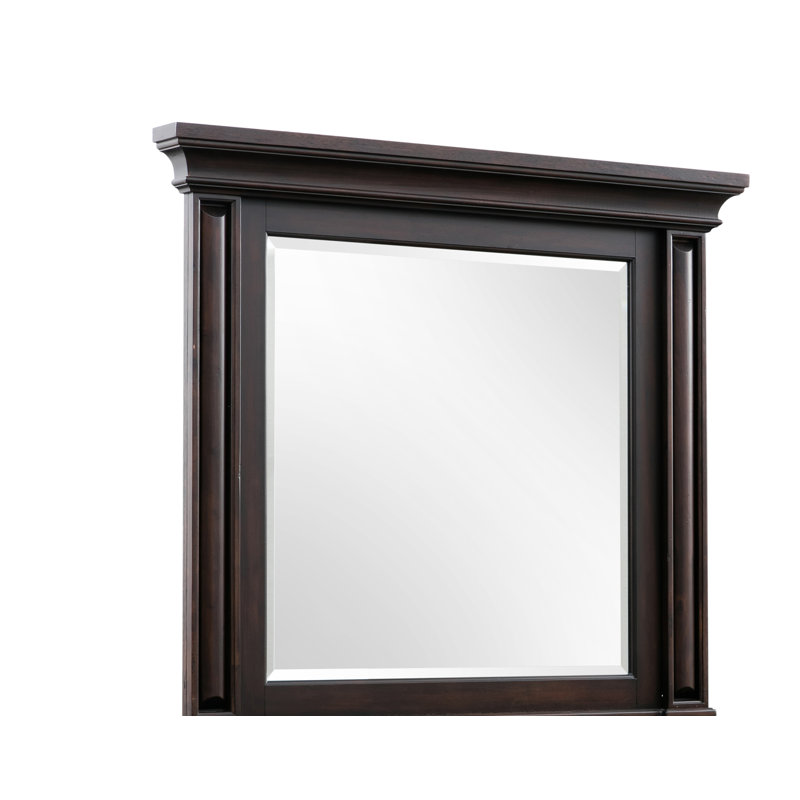 Wood Flat Mirror