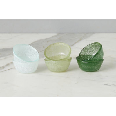 Glass Pinch Pots