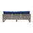 Asther 25'' Wide Teak Patio Sofa with Cushions