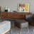 Modern living room solid wood TV stand