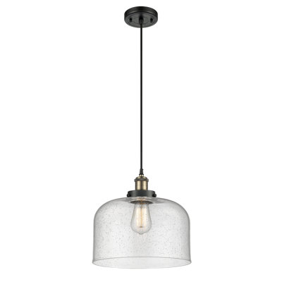 Mini luminaire suspendu à cordon 1 lumière Ballston Urban Bell