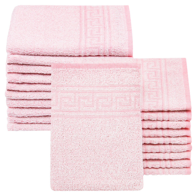 Lightweight Washcloth, Pink