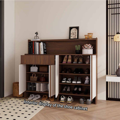Armoire à chaussures rétro de style français