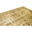 Tapis doré et brun de haute qualité noué à la main