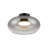 Trinity Glass LED Semi Flush Mount-77452338