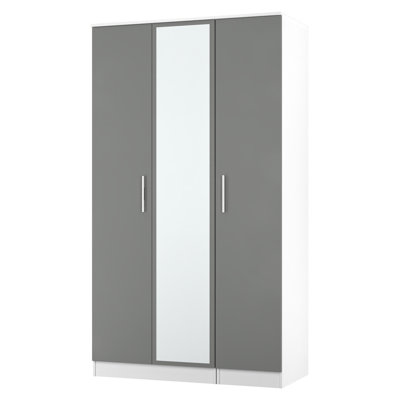 Synclair Triple Mirror Wardrobe