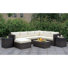Fiorella Faux Rattan 10-Piece Outdoor Sofa Set