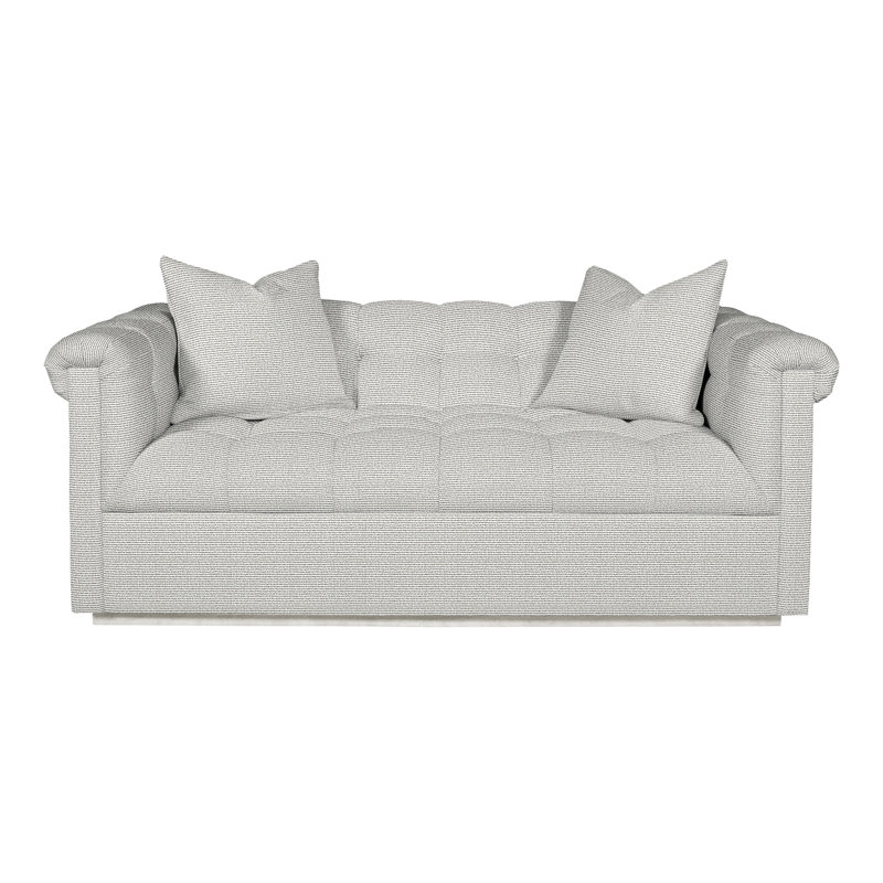 Causeuse rembourrée Thom Filicia Home, Callaloo coton, Casablanca