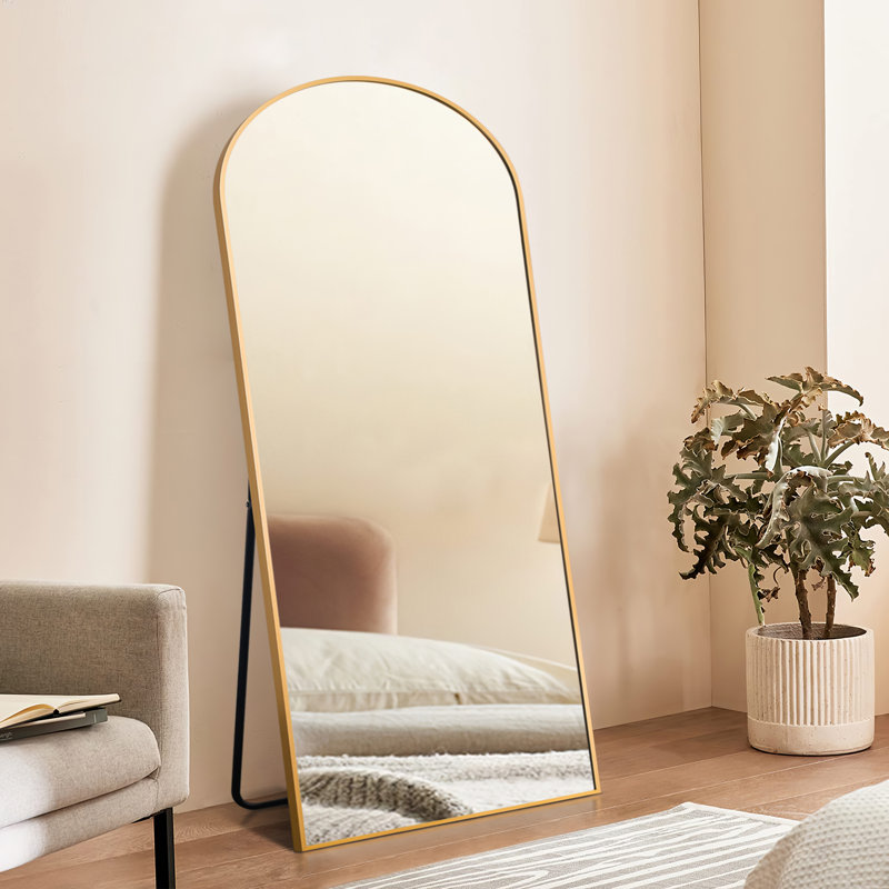 Miroir pleine grandeur Elden, 71 po x 24 po, Or