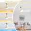 Ventilateur de plafond de 60 pouces à 3 pales avec commande vocale Alexa Alexa-70076776