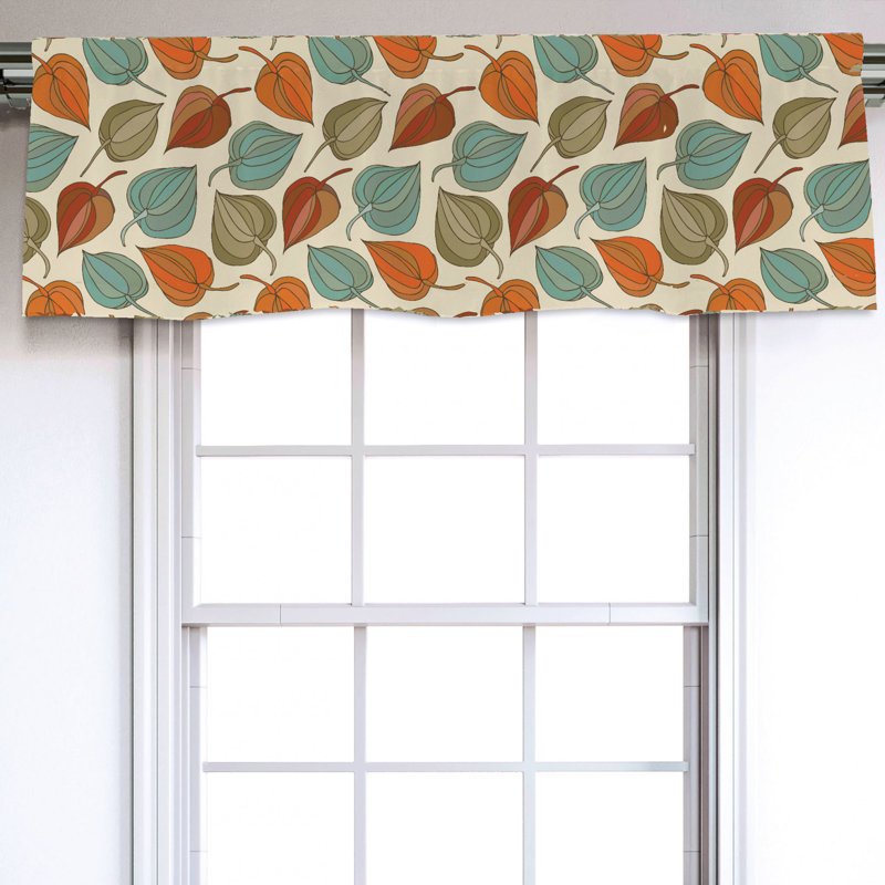 Sateen Ruffled Window Valance