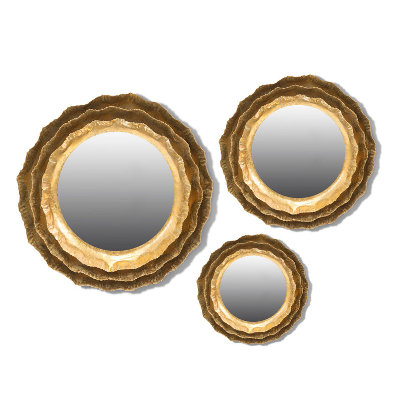 Ensemble de 3 miroirs glams oculaires