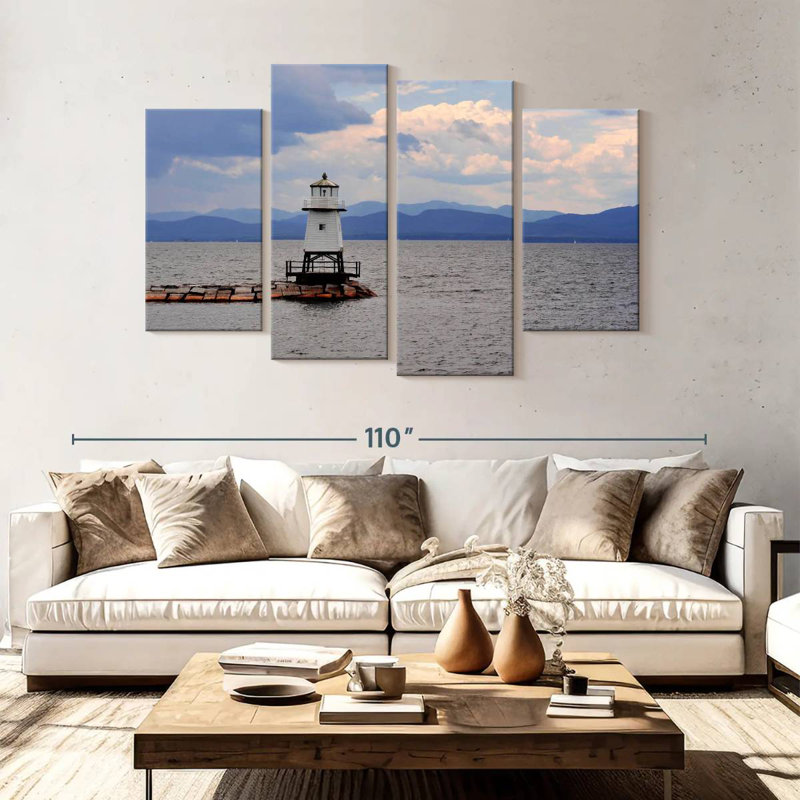 Alvord Lighthouse In Lake Champlain