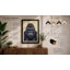 Gorilla in Repose Modern - Framed Print-975815434-975815436
