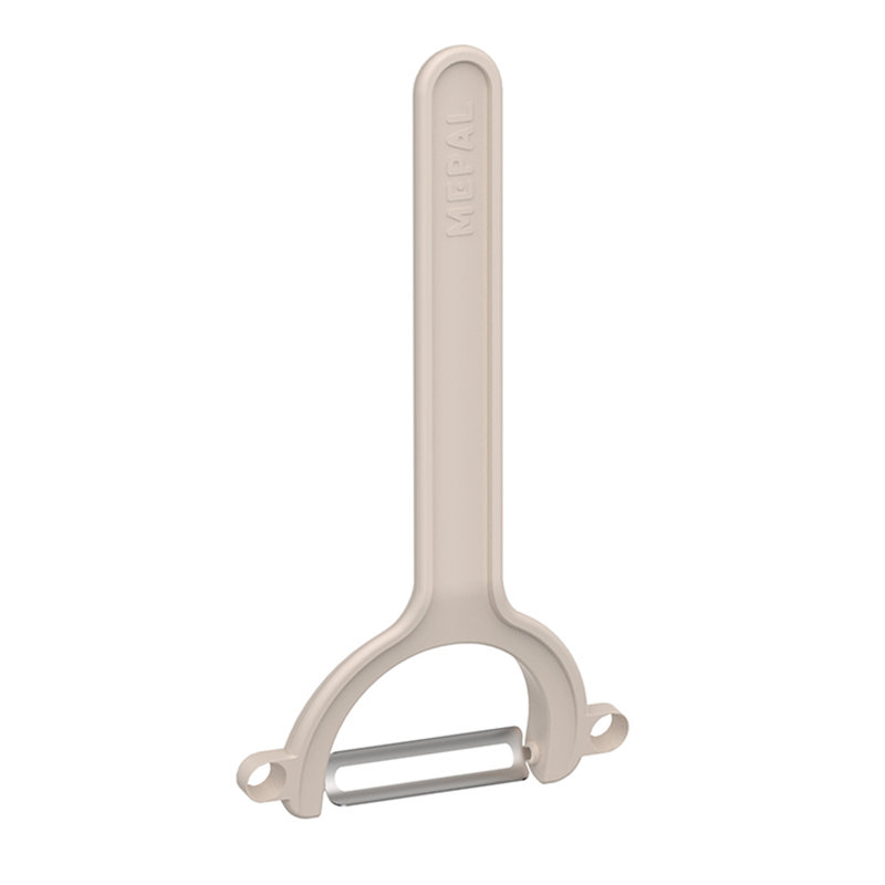 Mepal Stainless Steel Y-Peeler Chef It 17cm - Chalk, Orange