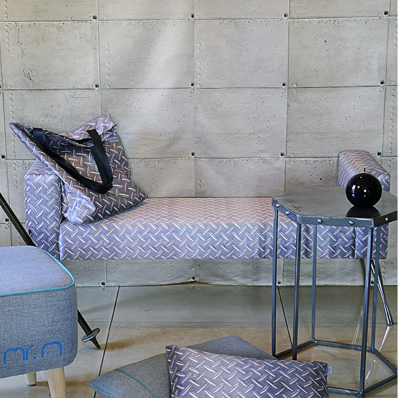 Loft Upholstered Bench, Polyester Blend