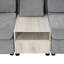 Canapé moderne en chenille avec rangement-1719810582