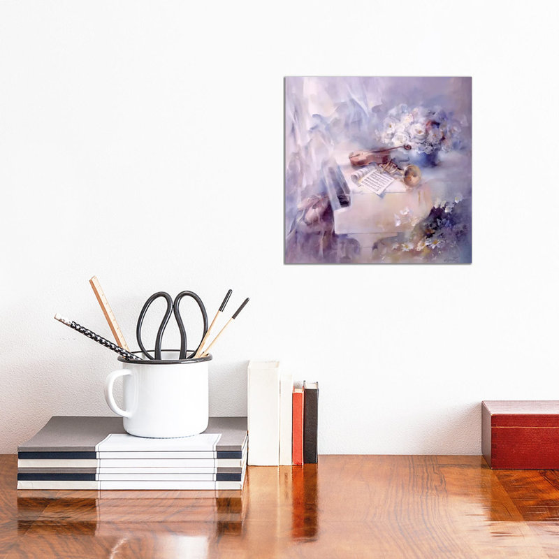 Like A Song by Willem Haenraets - Wrapped Canvas Painting, 30.48 cm H x 30.48 cm W