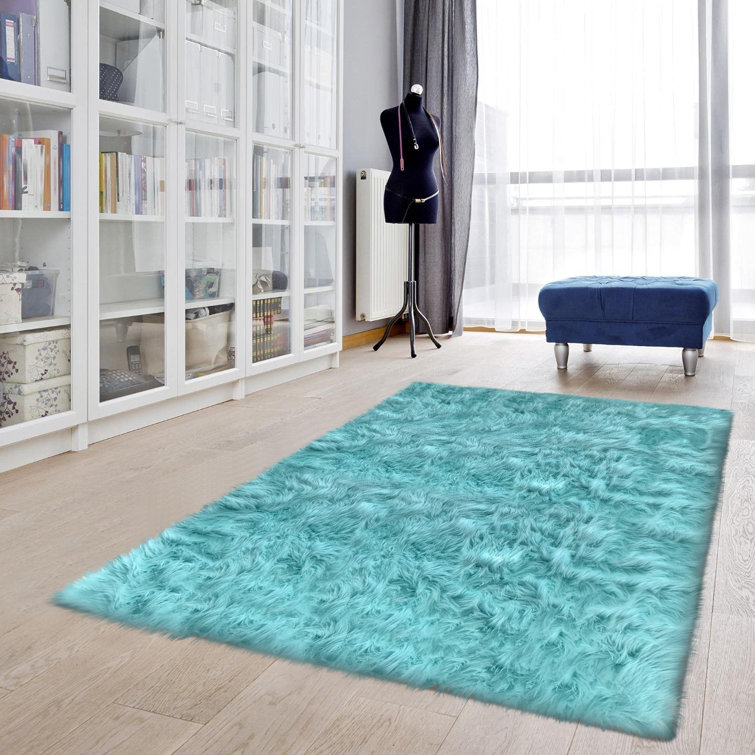 Chevez Faux Sheepskin Indoor Rug