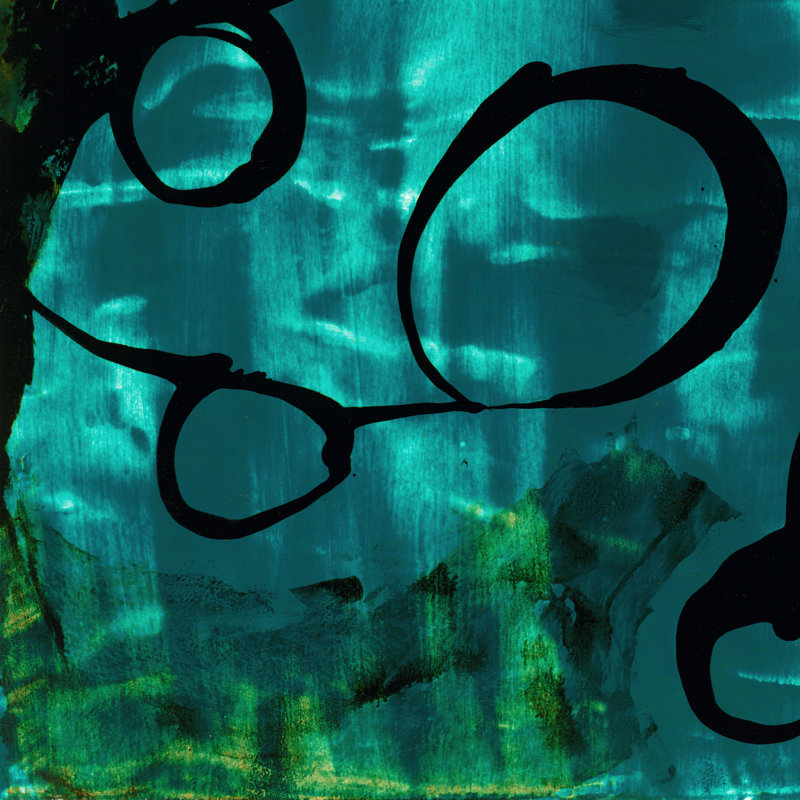 Turquoise Element II by Sisa Jasper - Wrapped Canvas Art Prints, 30cm H x 30cm W x 3.8cm D