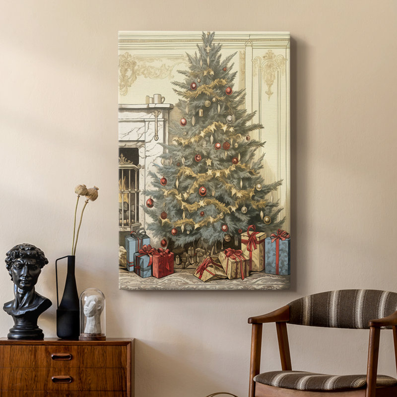 Fêtes de Noël, art CDXC - galerie Cavas sur mesure, H 18 po x l 12 po