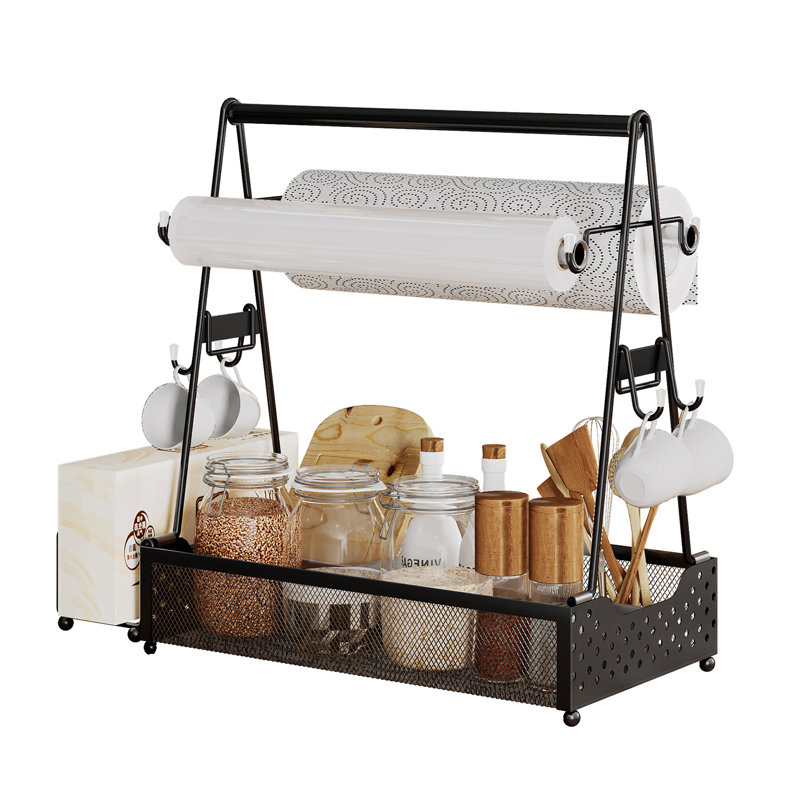 BBQ Caddy with Paper Towel Holder