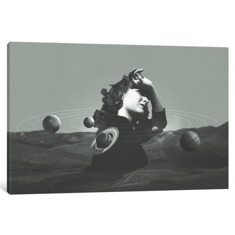 « orbits », impression sur toile, H 40 po x l 60 po x P 1,5 po