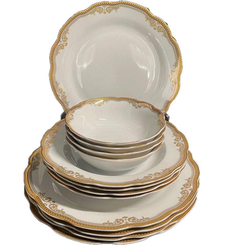 Service de vaisselle House Of Hampton® Julynn - Service pour 4