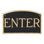 Enter Statement Garden Plaque