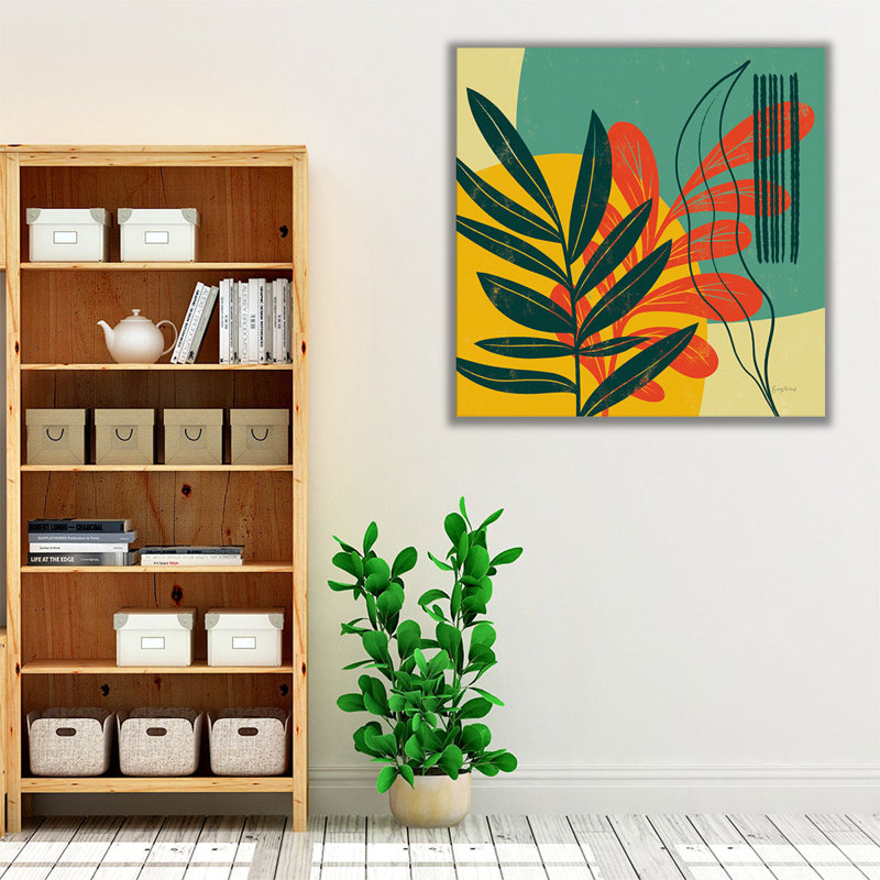 Mid Century Modern I - reproduction d'art sur toile, H 40 po x l 40 po