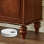 Dark-brown Solid + Manufactured Wood+Glass Sideboard-1834161900
