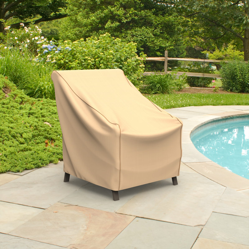 Ivan Water Resistant Patio Chair Cover, 31" H x 30" W x 27" D