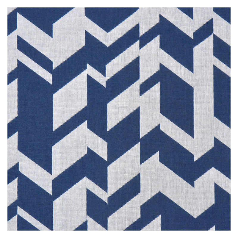 Geometric Fabric, Indigo