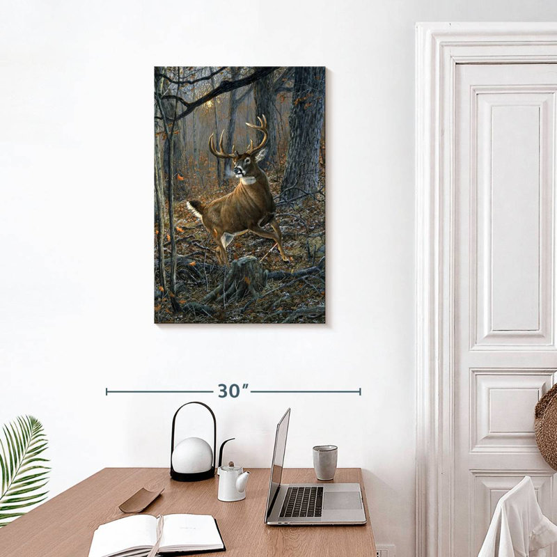 Brampt Buck Fever, 30" H x 20" W
