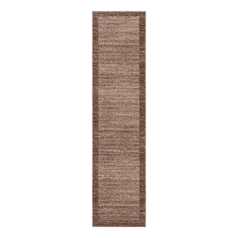 Hermina Brown Area Rug, Runner 3'1" x 6'7"