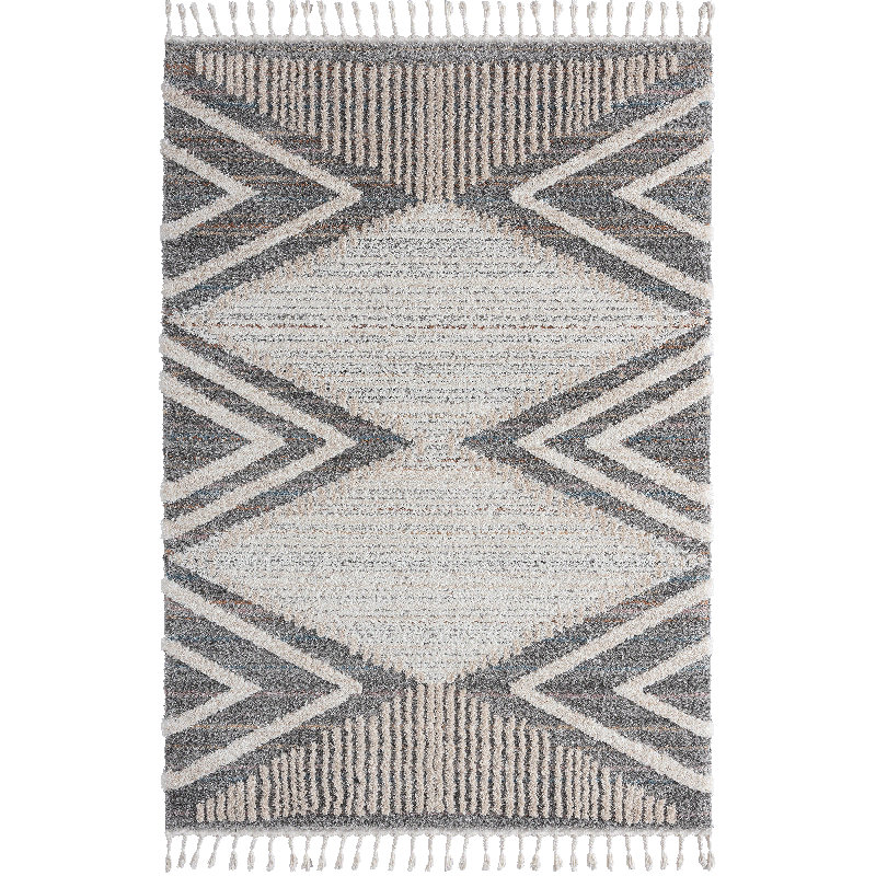 Shockley Geometric Patterns Area Rug, Rectangle 80 x 150cm