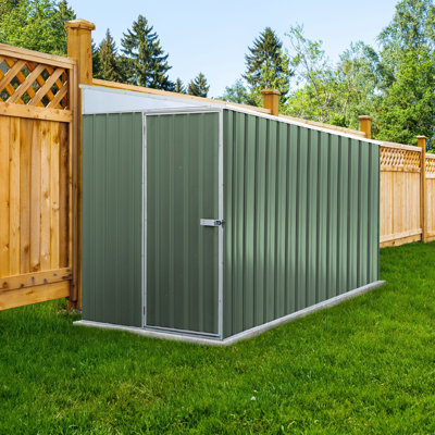 Absco Durango Galvanized Steel Storage Shed