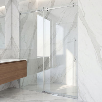 Luca Frameless Sliding Shower Door