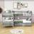 Douthitt Kids Twin Over Twin Bunk Bed with Trundle-1948142410