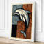 Leaping Dolphin Mid-Century - Wrapped Canvas-1041829196-1041829237