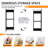 12'' Single Bathroom Storage With Soft Close Door-1790010733