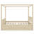Canopy Bed with Storage Drawers-520123762-520123764