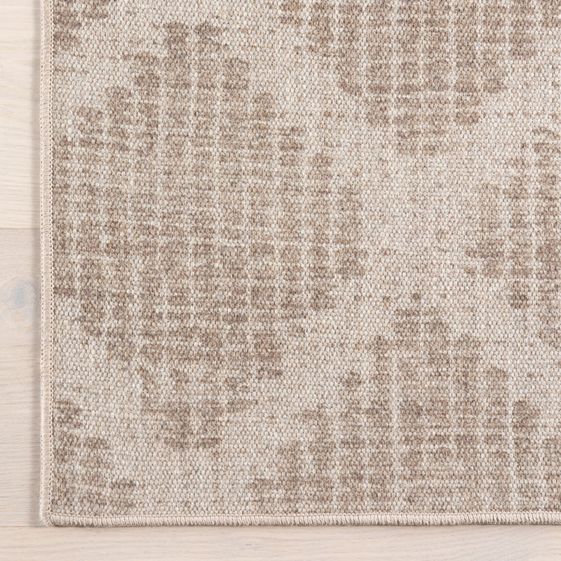 Katana Trellis Machine Washable Area Rug, Rectangle 7'6" x 9'6"