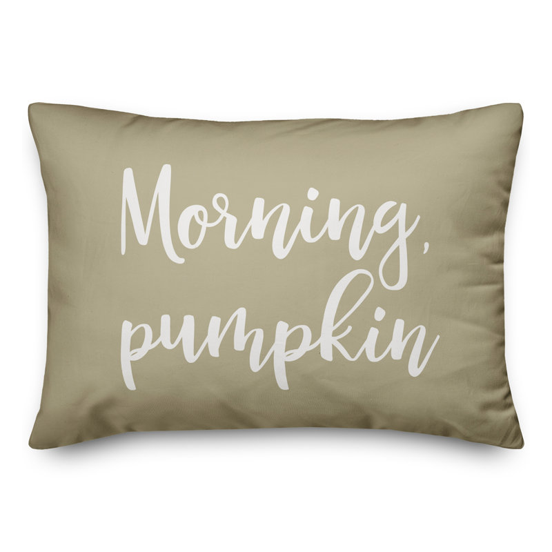  Coussin Good Morning, Pumpkin, Beige
