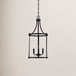 Cleveland 3-Light Sloped Ceiling Adaptable Lantern Chandelier