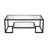 Athena Glass Top Coffee Table-1383283760-1383283791