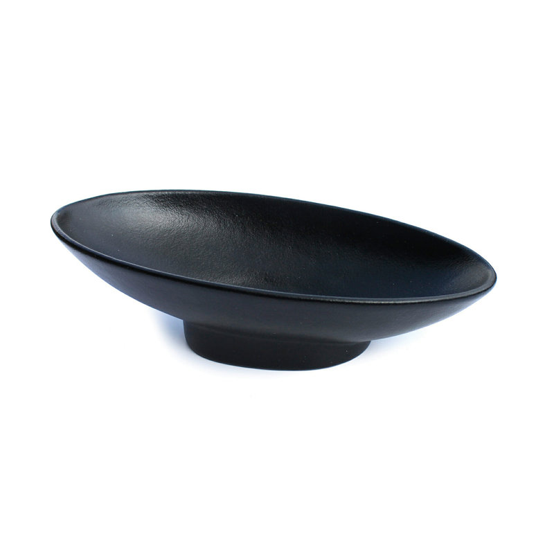 BO204BB – 16.9" X 9" L Oval Sphere, 5.5" Deep