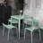 Diftir Premium All-Weather Wicker Outdoor Stacking Dining Side Chair