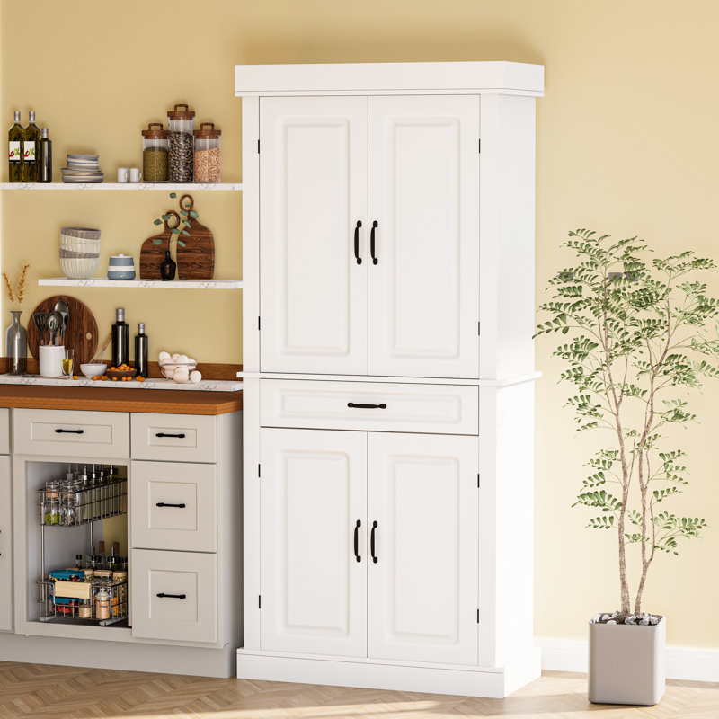 Garde-manger 71 po Dontrail, Blanc